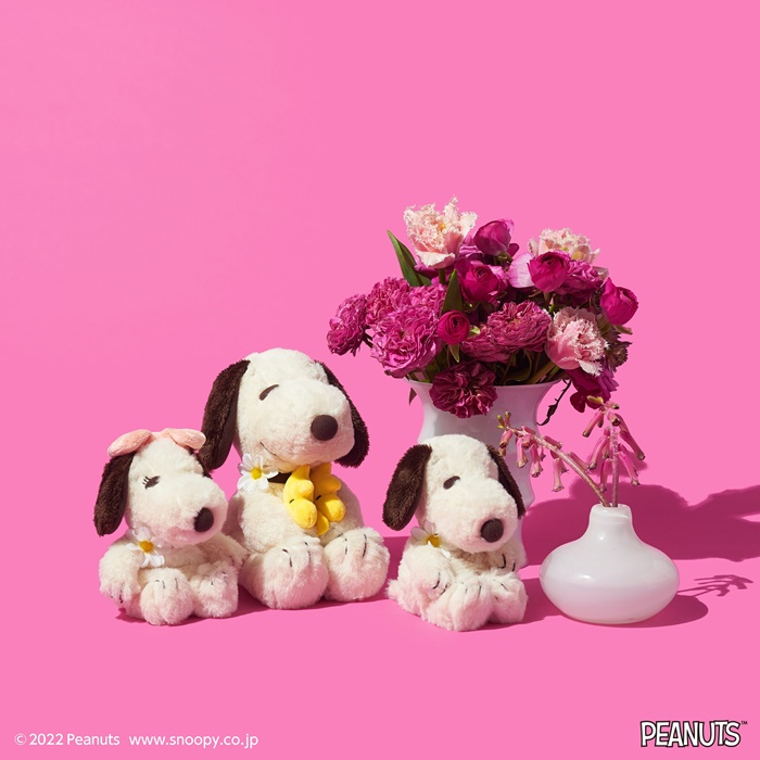 PEANUTS FLOWER娃娃